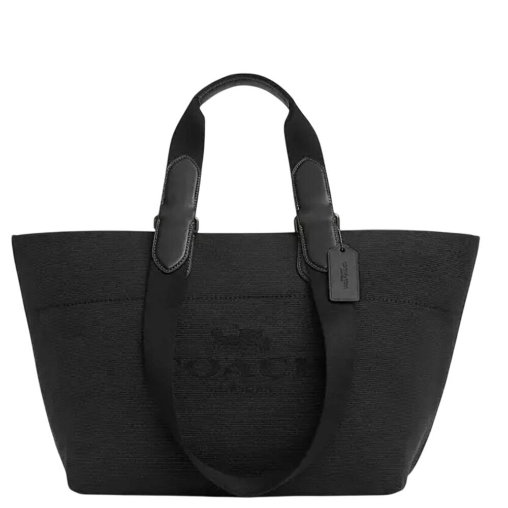 Coach Tour Tote in Gunmetal /Black NWT